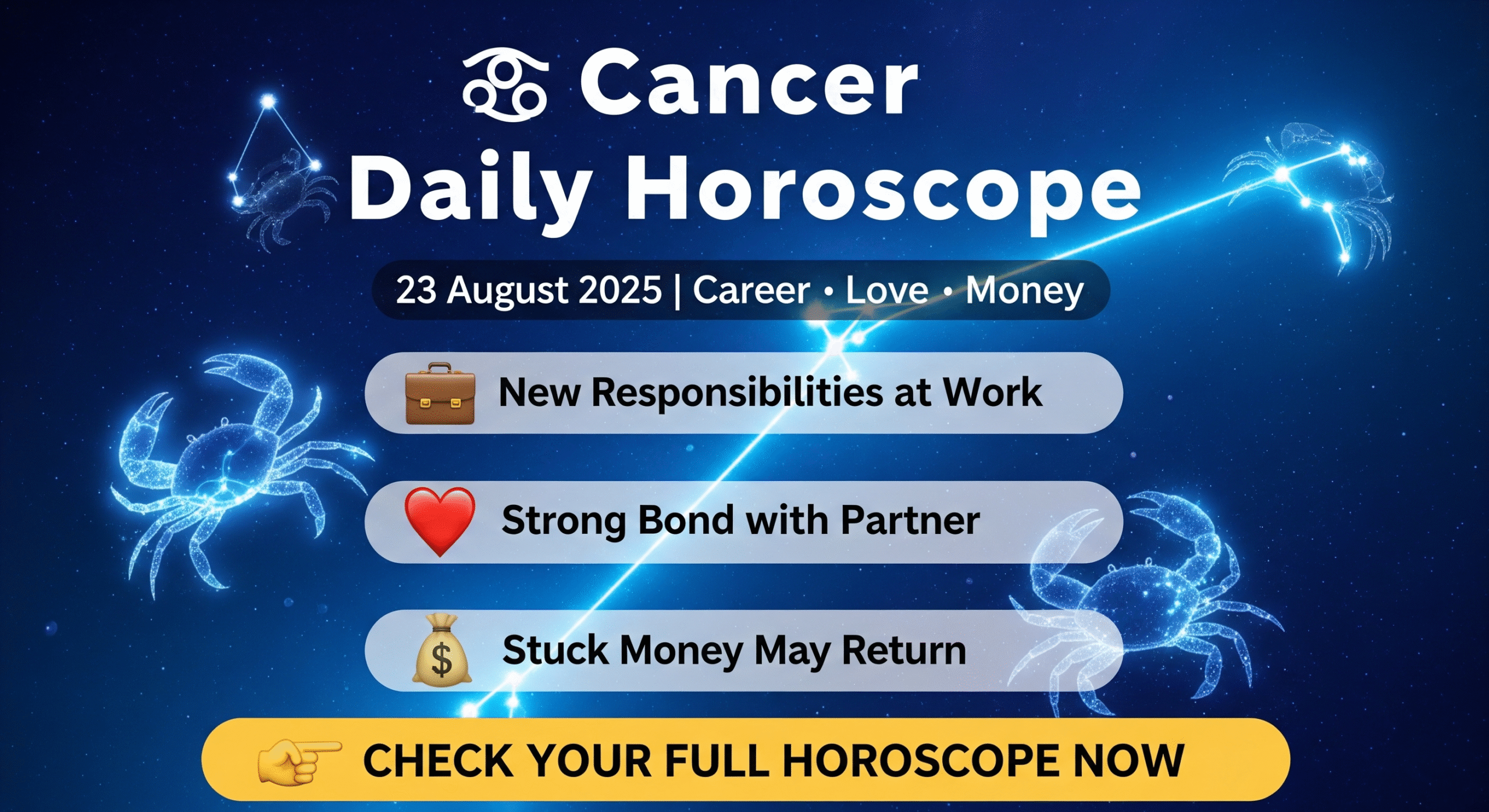 Cancer Daily Horoscope