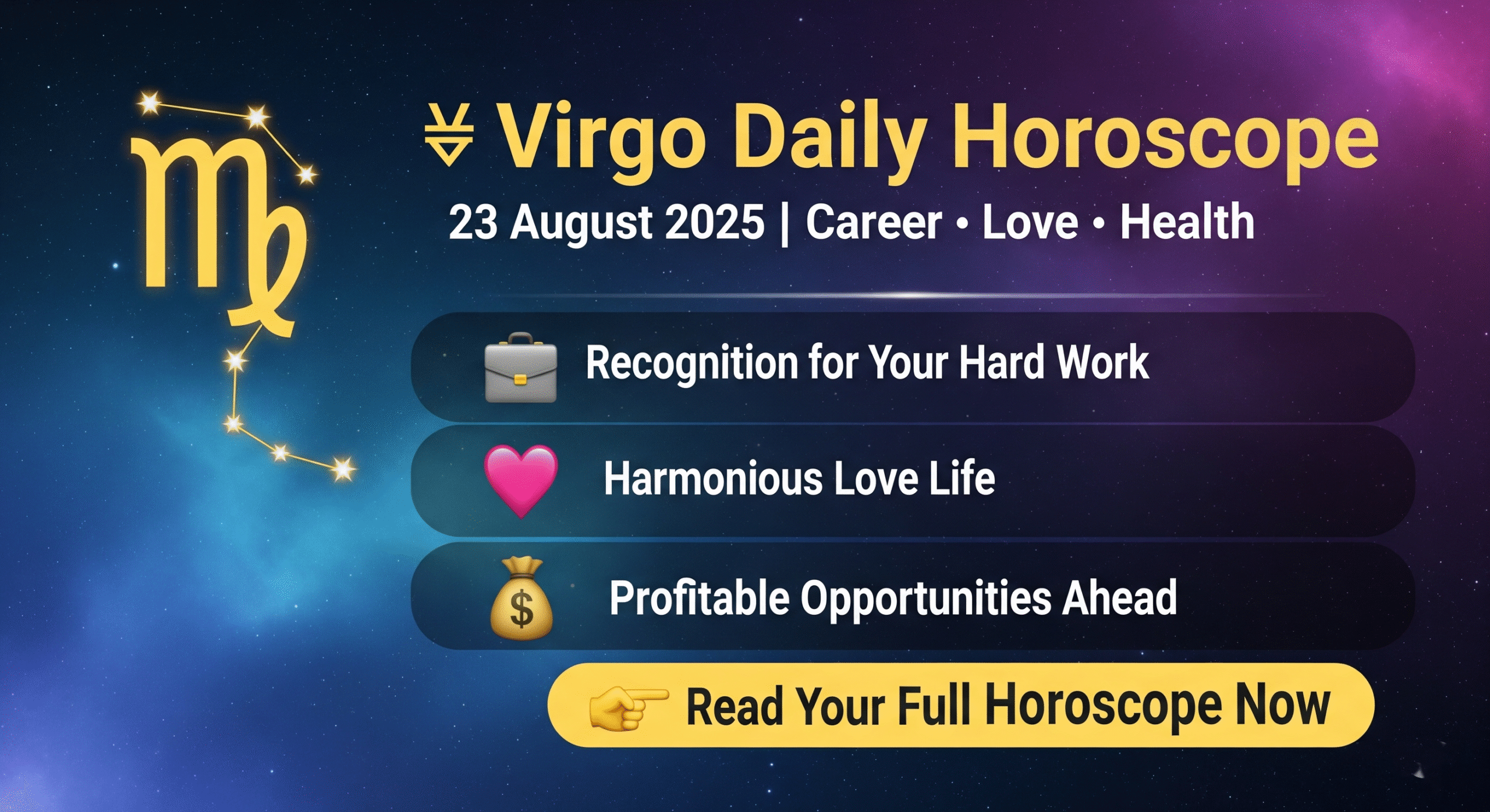 Virgo Daily Horoscope