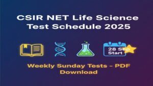 CSIR NET Life Science