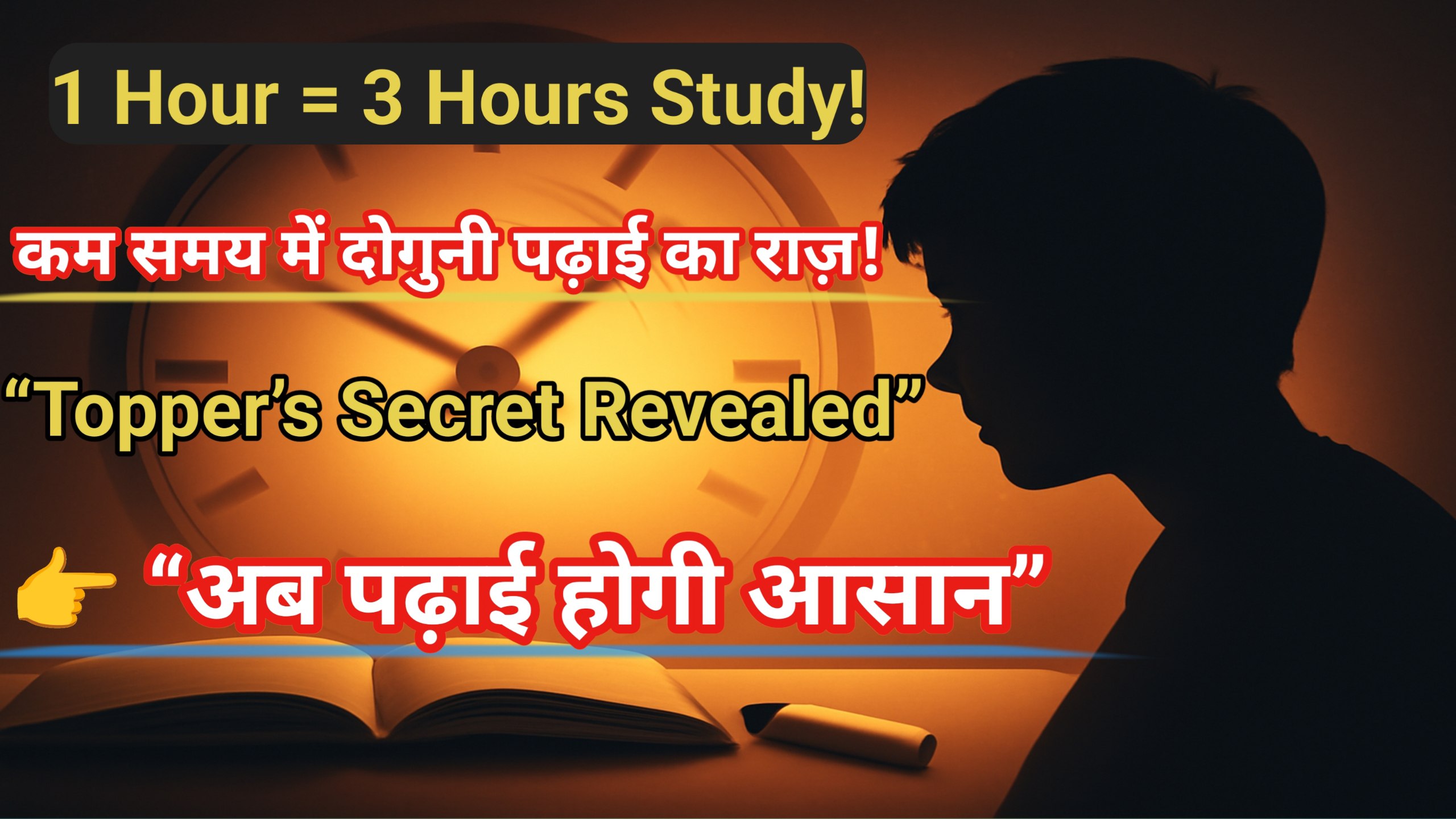कम समय में ज्यादा कैसे पढ़ें